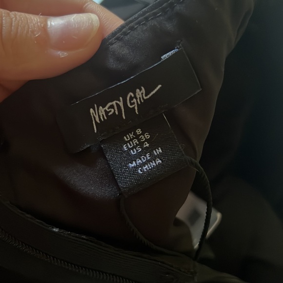 Nasty Gal black bow top - Picture 6 of 6